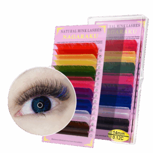 Pestañas de colores