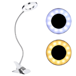 Lámpara con Luz LED y Gancho